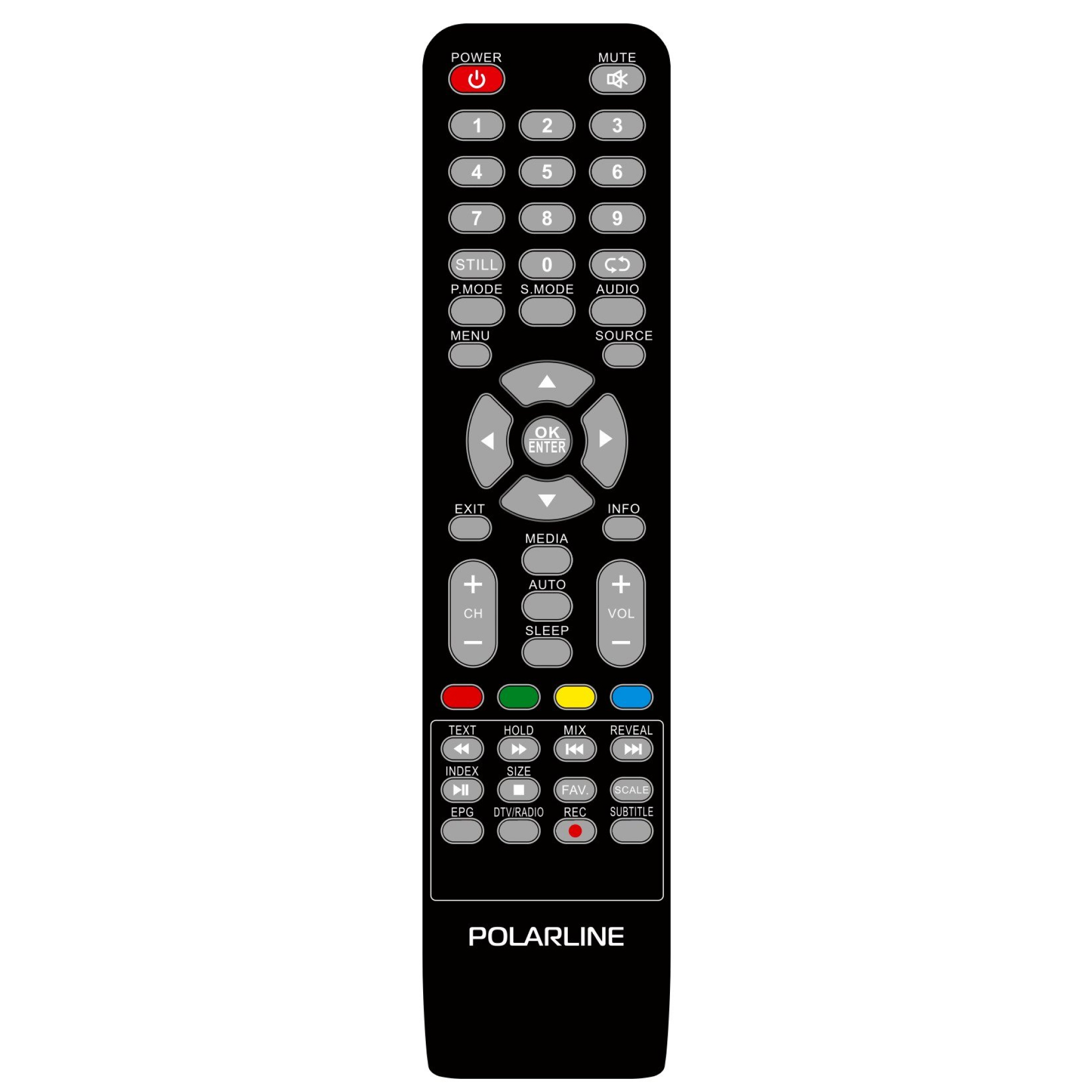 LED телевизор  43\" POLARLINE 43PL51TC (rev.1 2022)
